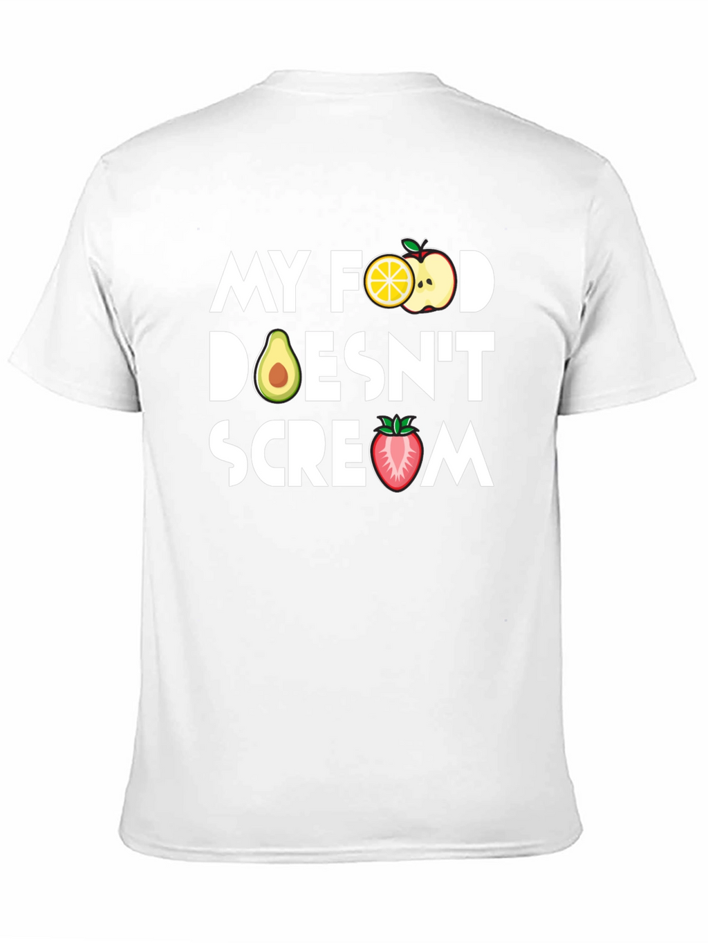 Vegan T-Shirt - My Food Doesnt Scream