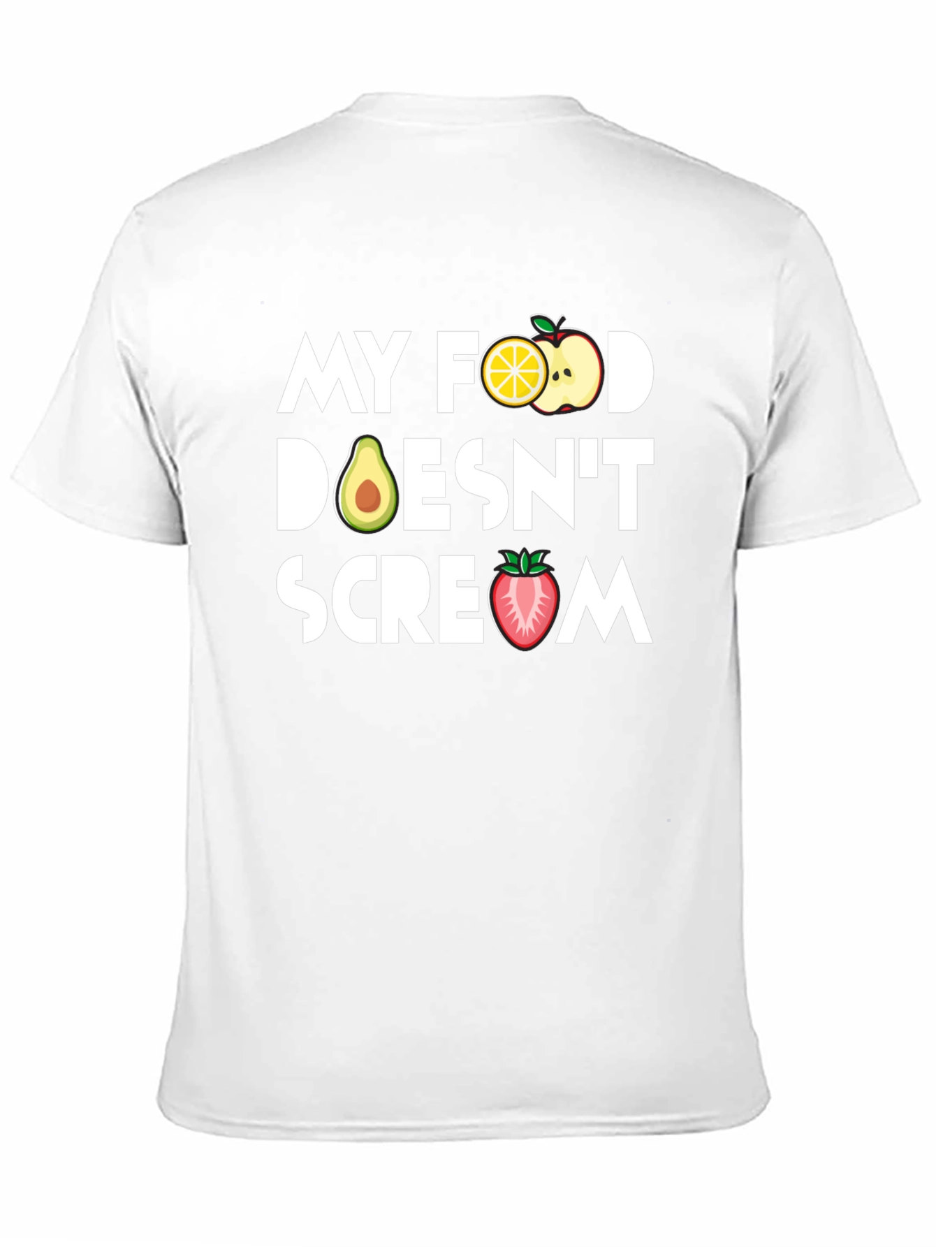 Vegan T-Shirt - My Food Doesnt Scream