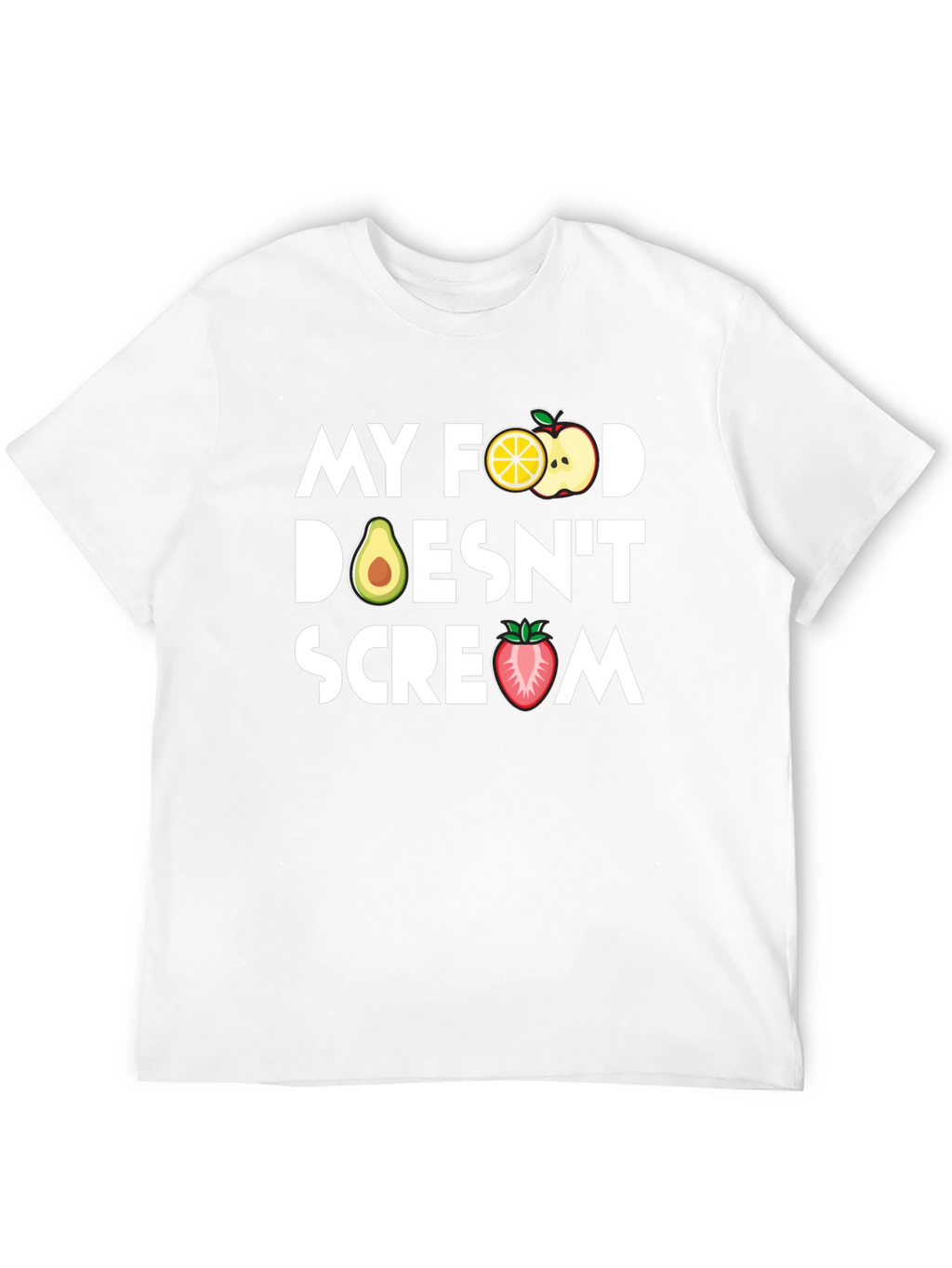 Vegan T-Shirt - My Food Doesnt Scream