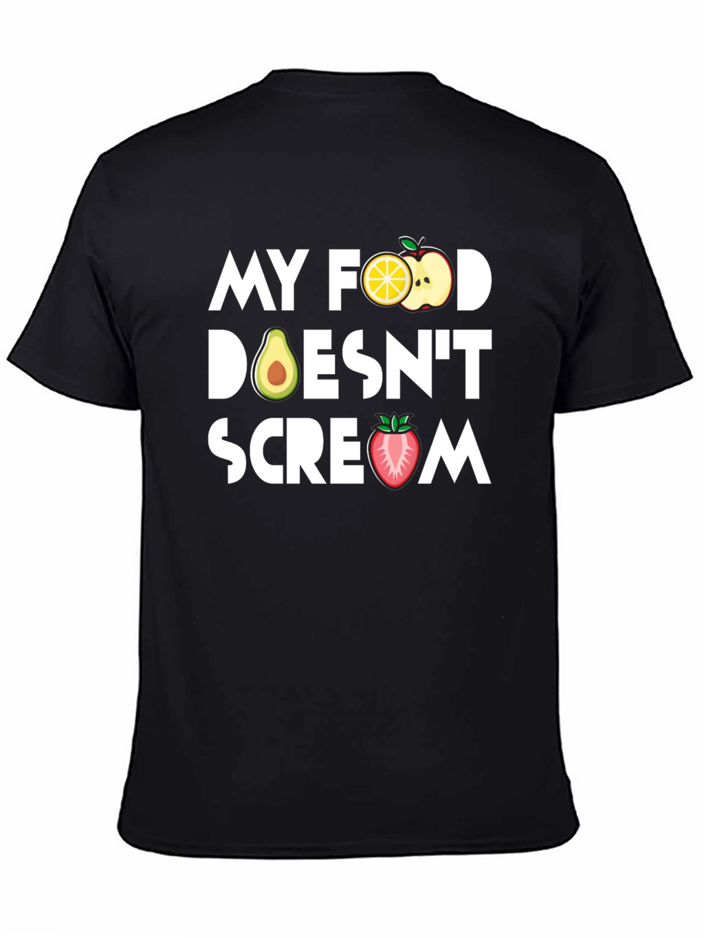 Vegan T-Shirt - My Food Doesnt Scream