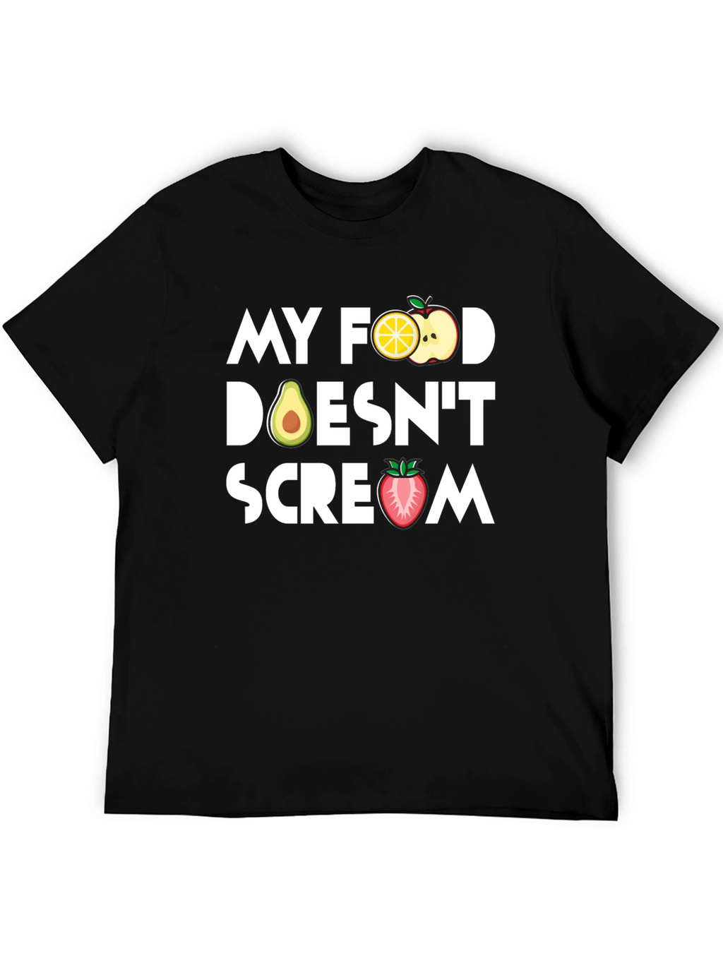 Vegan T-Shirt - My Food Doesnt Scream