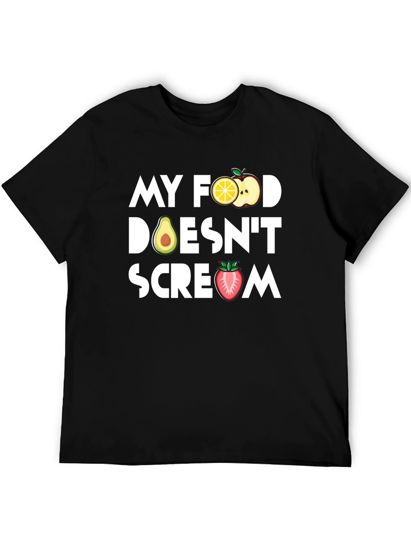 Vegan T-Shirt - My Food Doesnt Scream