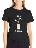 Im A Latte to Handle Graphic T-Shirt