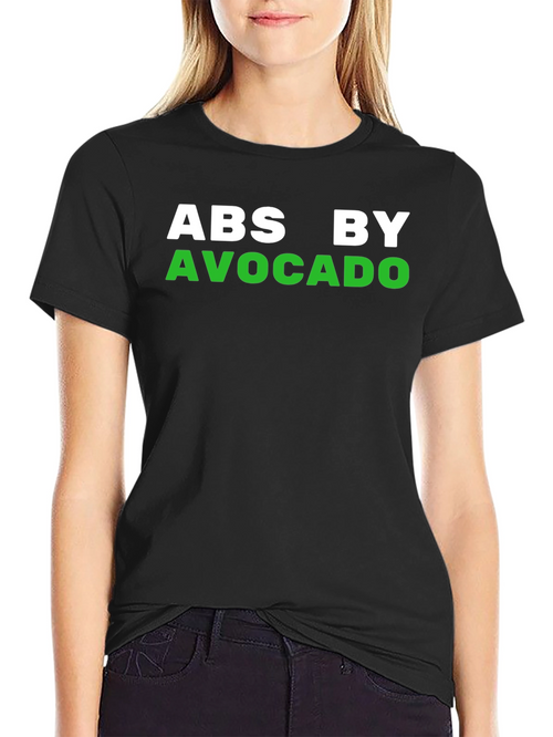 Abs by Avocado Graphic T-Shirt - Black
