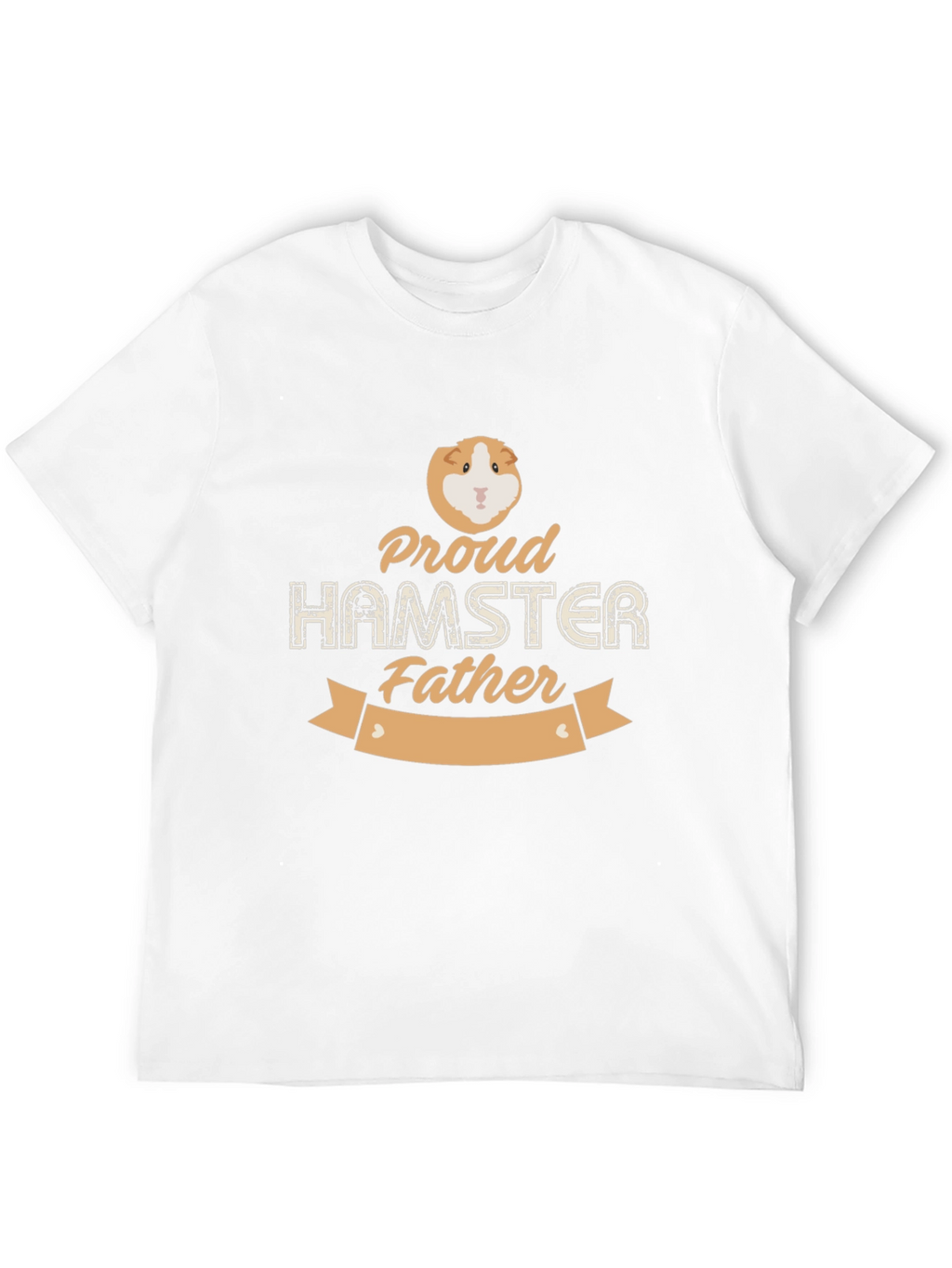 Proud Hamster Father T-Shirt - Black