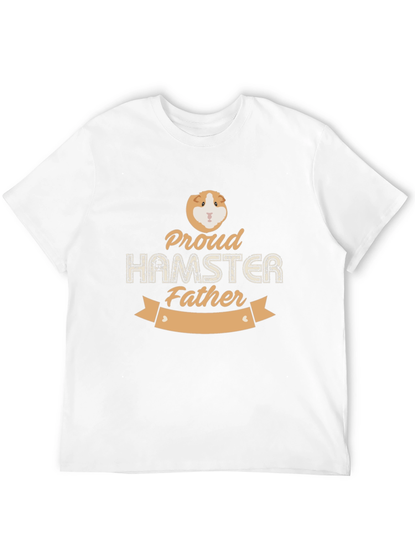 Proud Hamster Father T-Shirt - Black