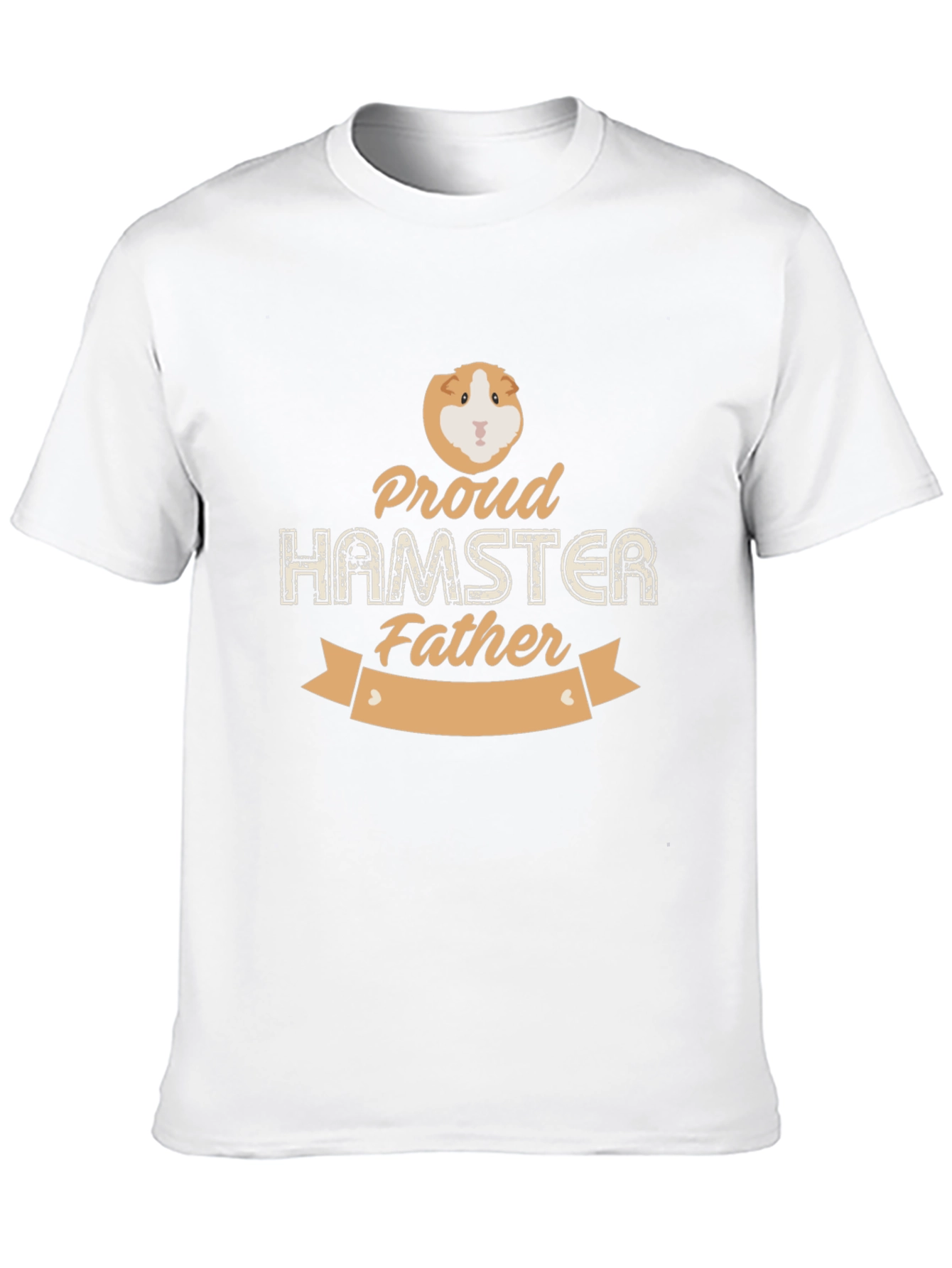 Proud Hamster Father T-Shirt - Black