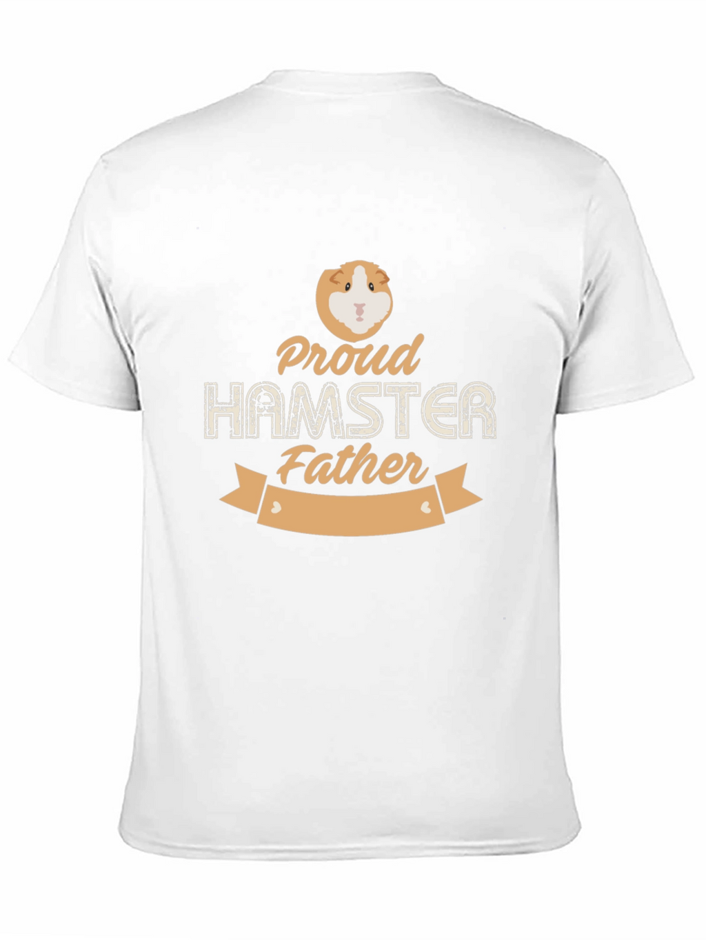 Proud Hamster Father T-Shirt - Black