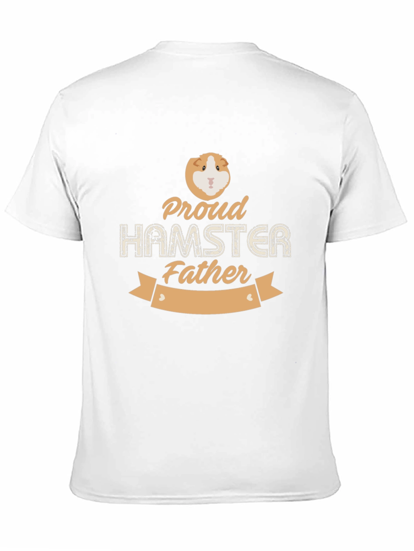 Proud Hamster Father T-Shirt - Black