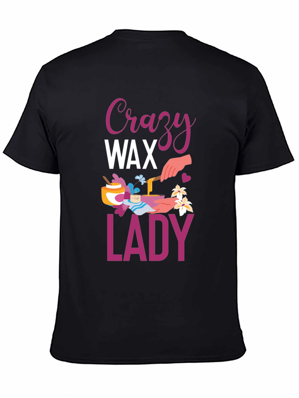 Crazy Wax Lady Graphic Tee