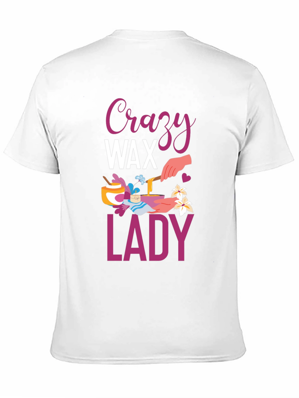 Crazy Wax Lady Graphic Tee