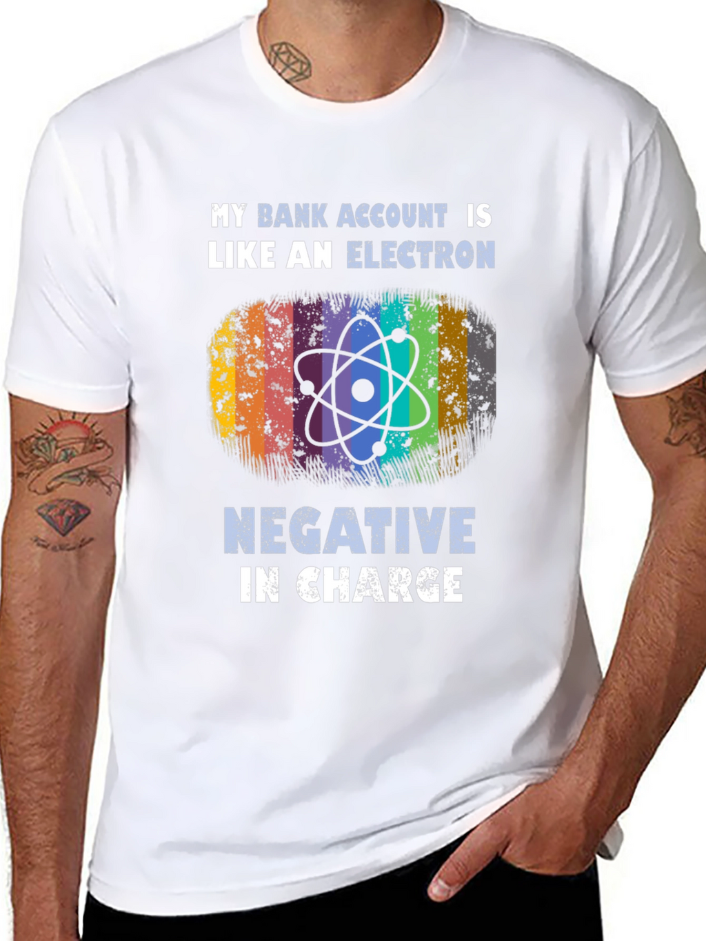 My Bank Account is Like an Electron T-Shirt
