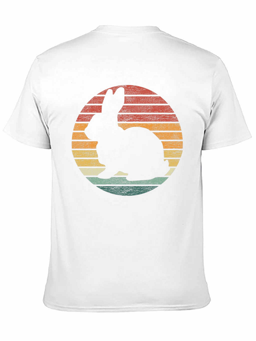Retro Rabbit Sunset Graphic Tee