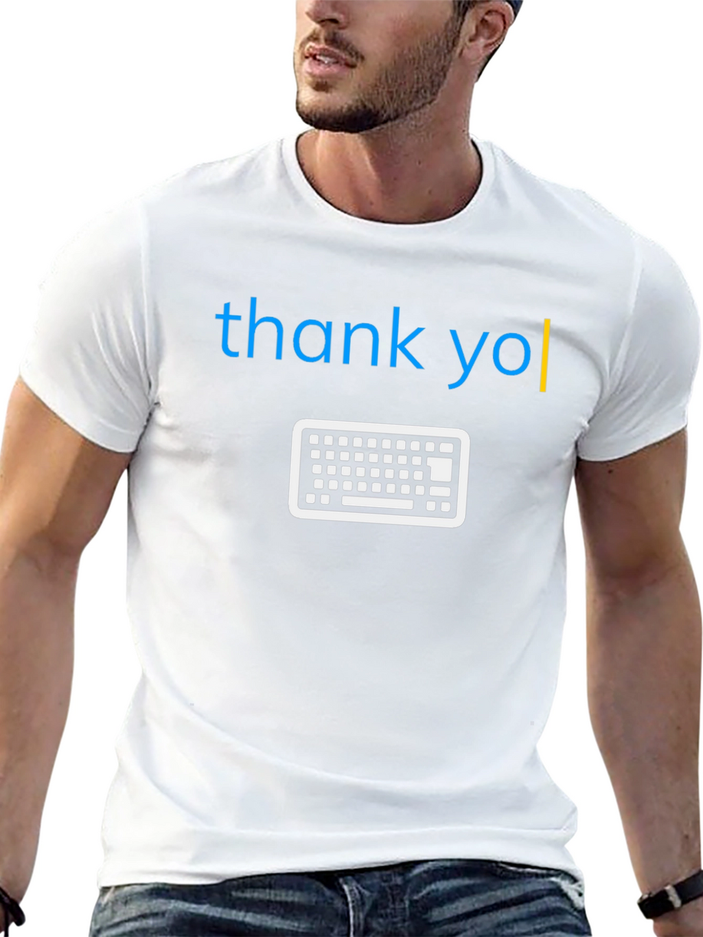 Thank You Keyboardist T-Shirt Funny Programmer Tee