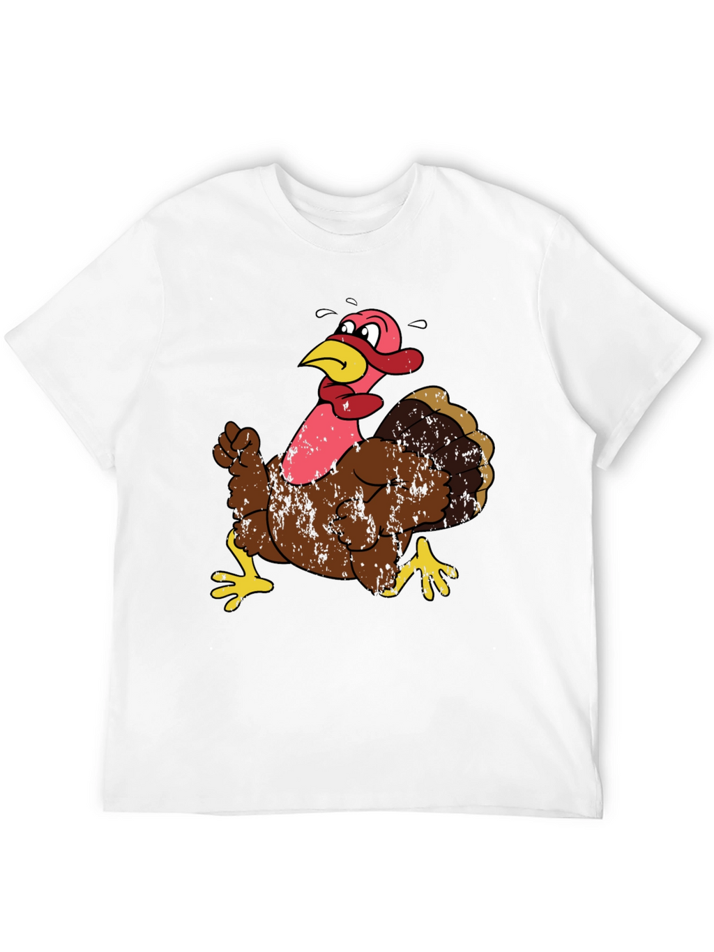Funny Turkey Graphic T-Shirt - Thanksgiving Tee