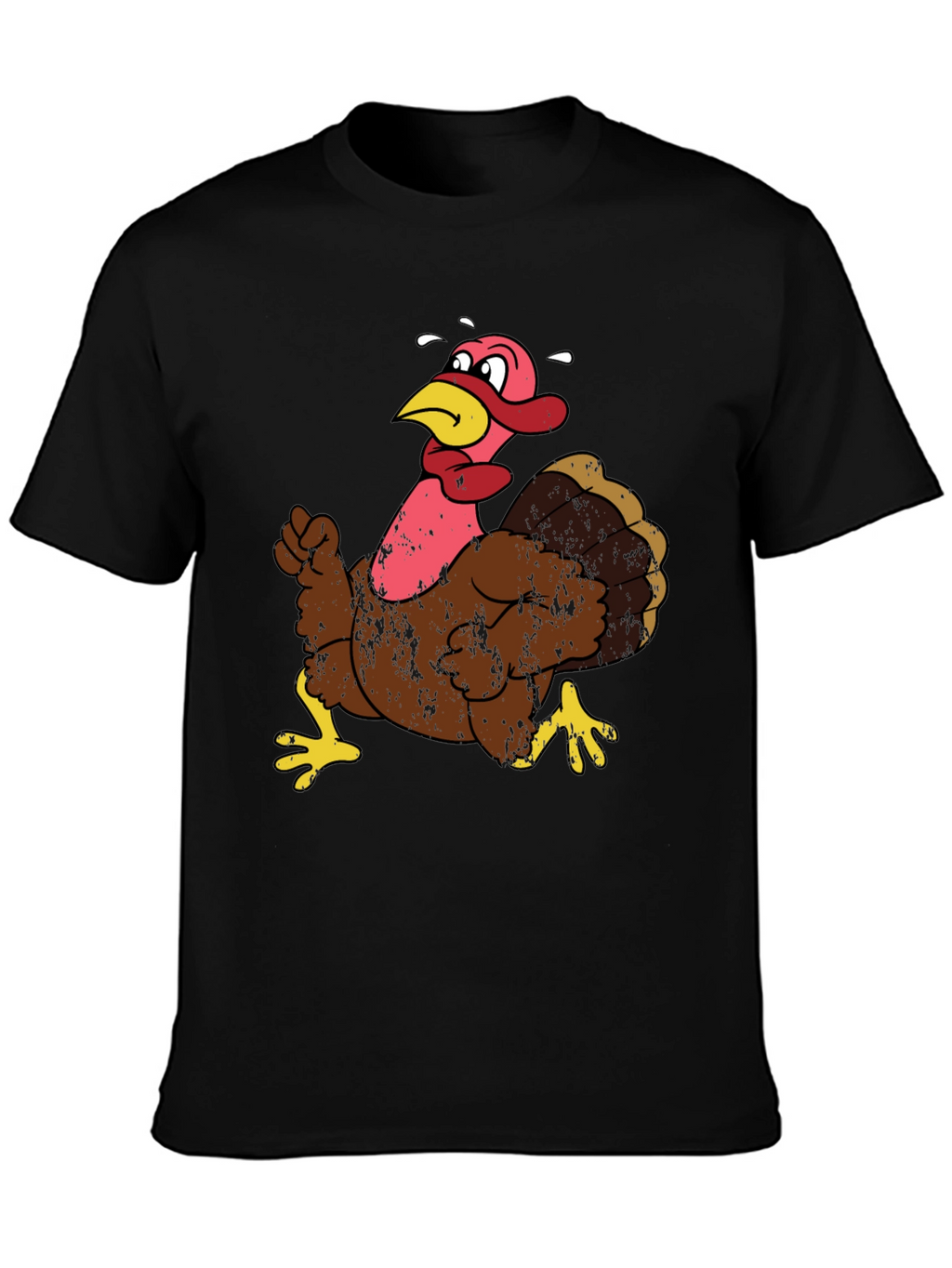 Funny Turkey Graphic T-Shirt - Thanksgiving Tee