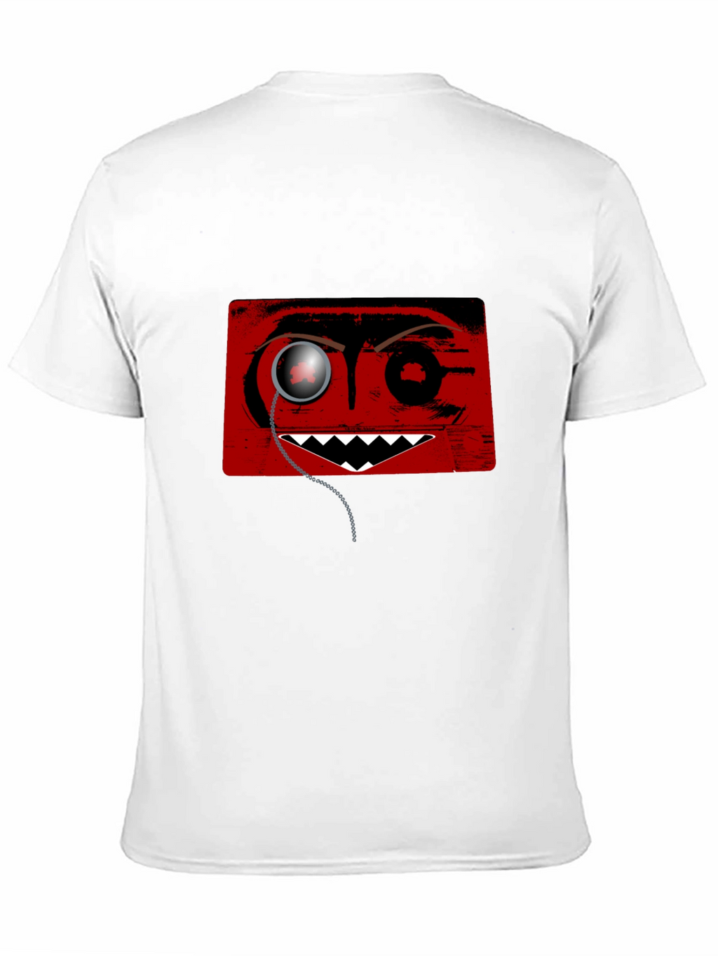 Monocle Monster Graphic Tee - Mens Black T-Shirt