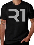R1 Graphic Tee - Modern Black T-Shirt