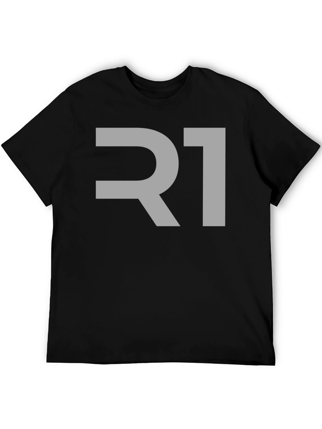 R1 Graphic Tee - Modern Black T-Shirt