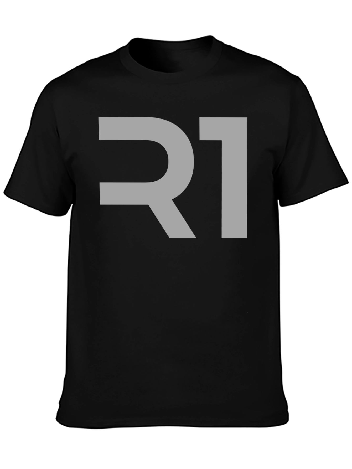 R1 Graphic Tee - Modern Black T-Shirt