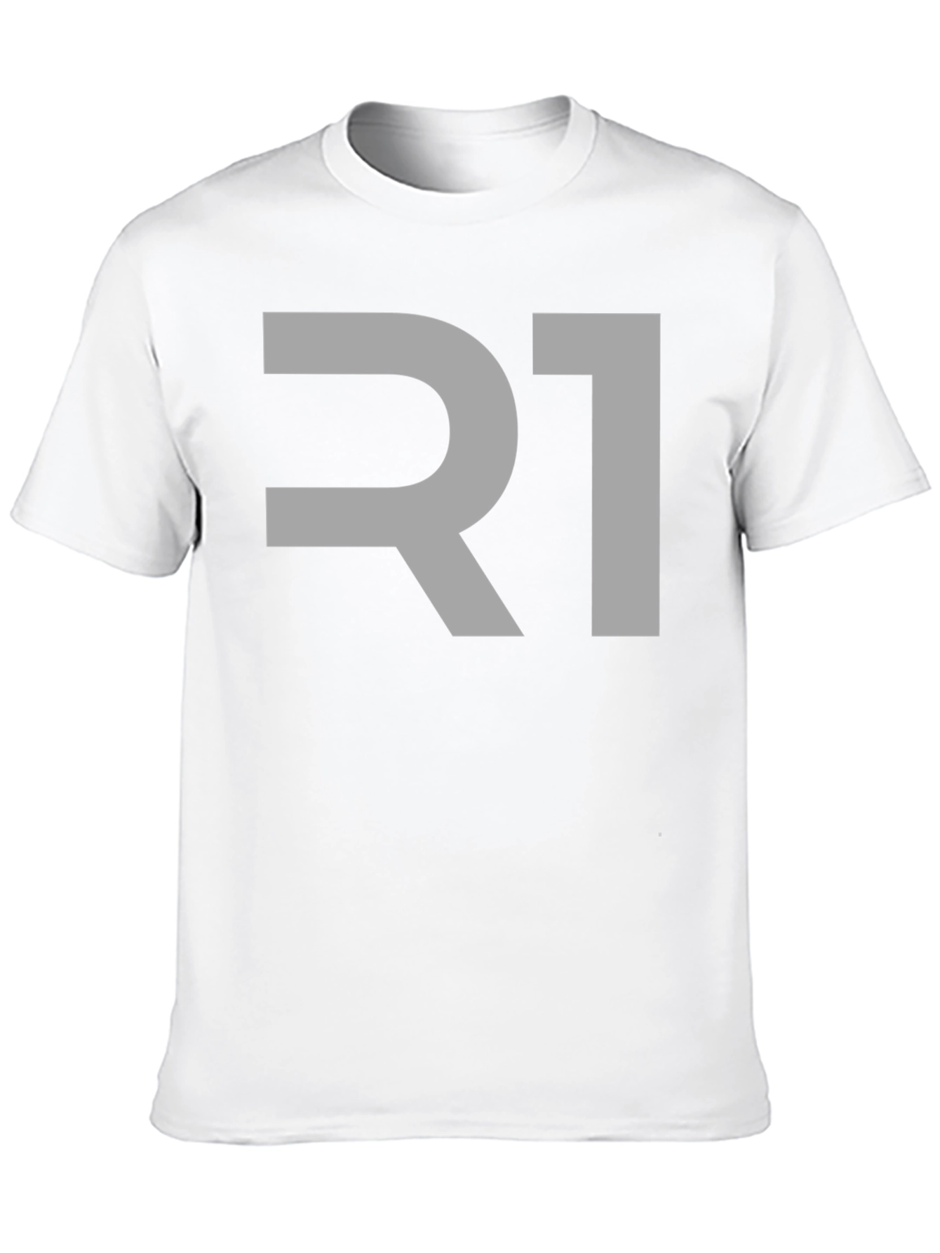 R1 Graphic Tee - Modern Black T-Shirt