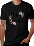 God Is Within Her Floral T-Shirt