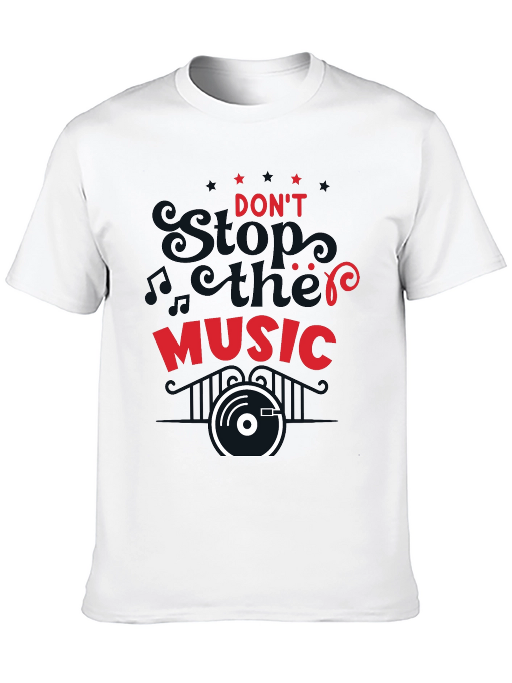Dont Stop the Music Graphic Tee