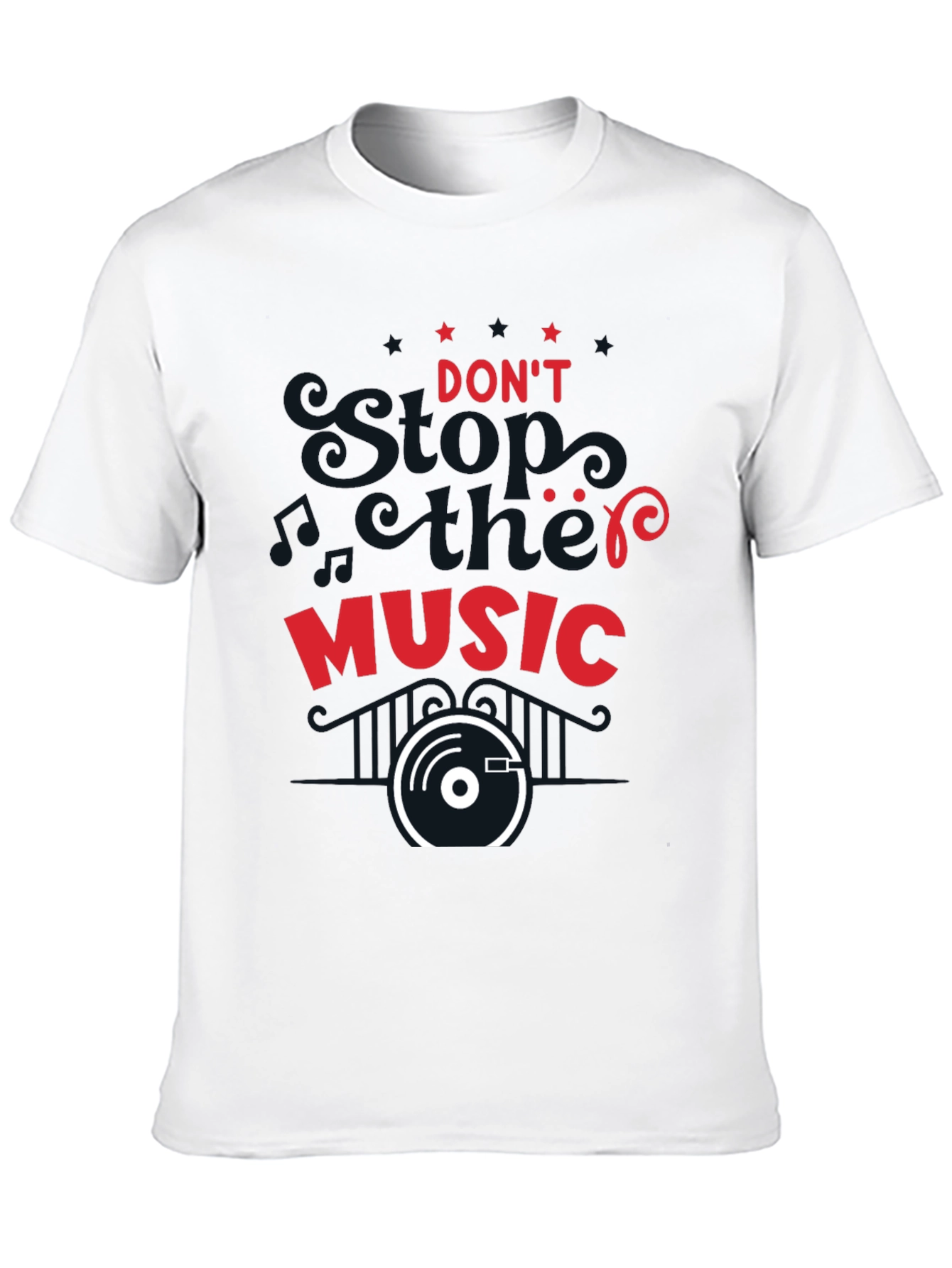 Dont Stop the Music Graphic Tee