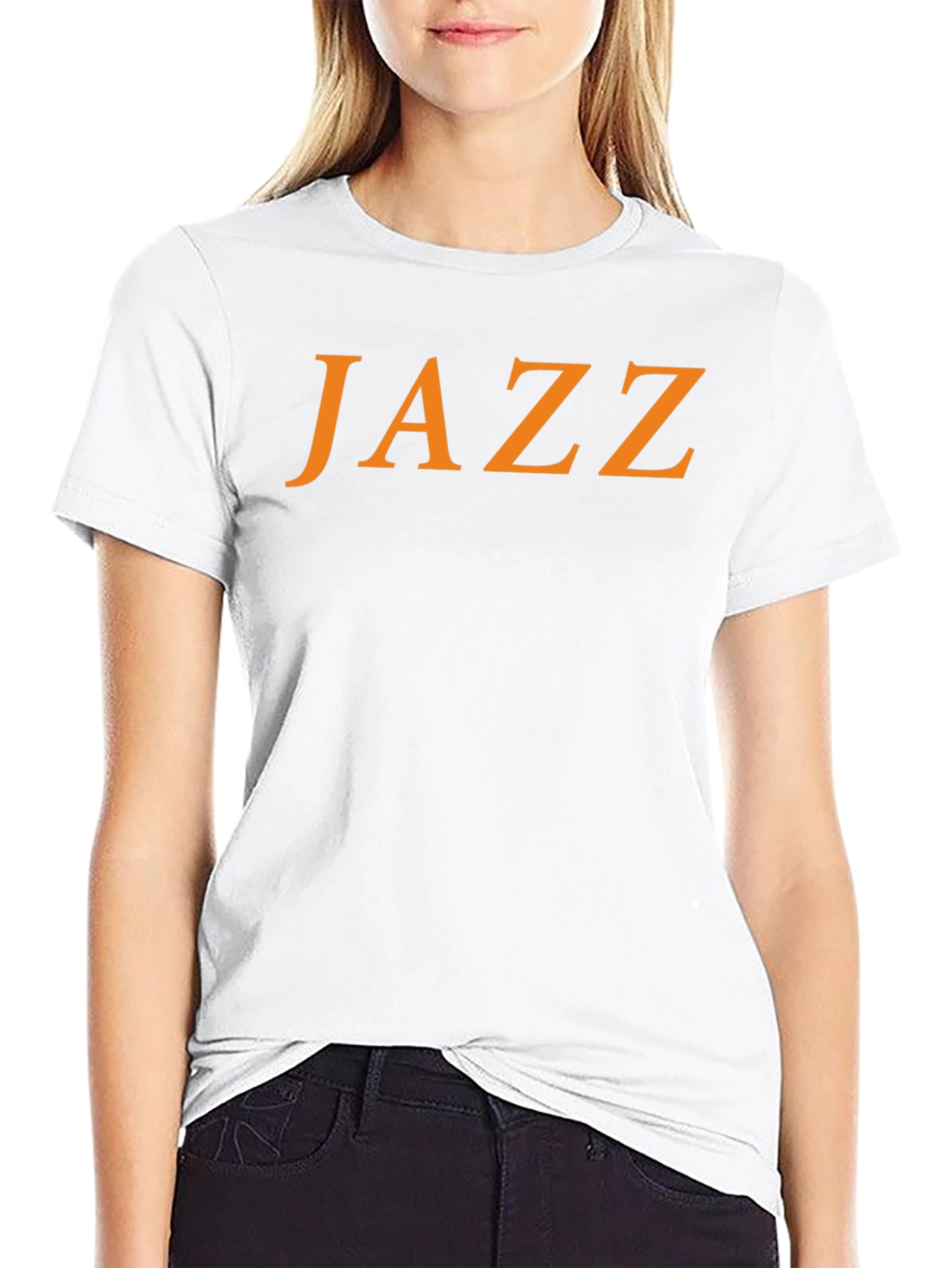 JAZZ Graphic Tee - Stylish Black T-Shirt