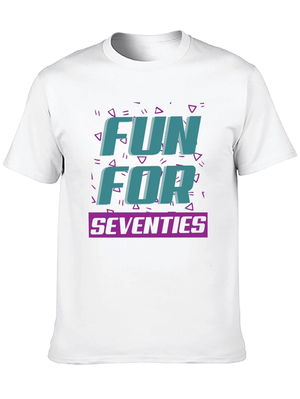 Fun For Seventies Black T-Shirt