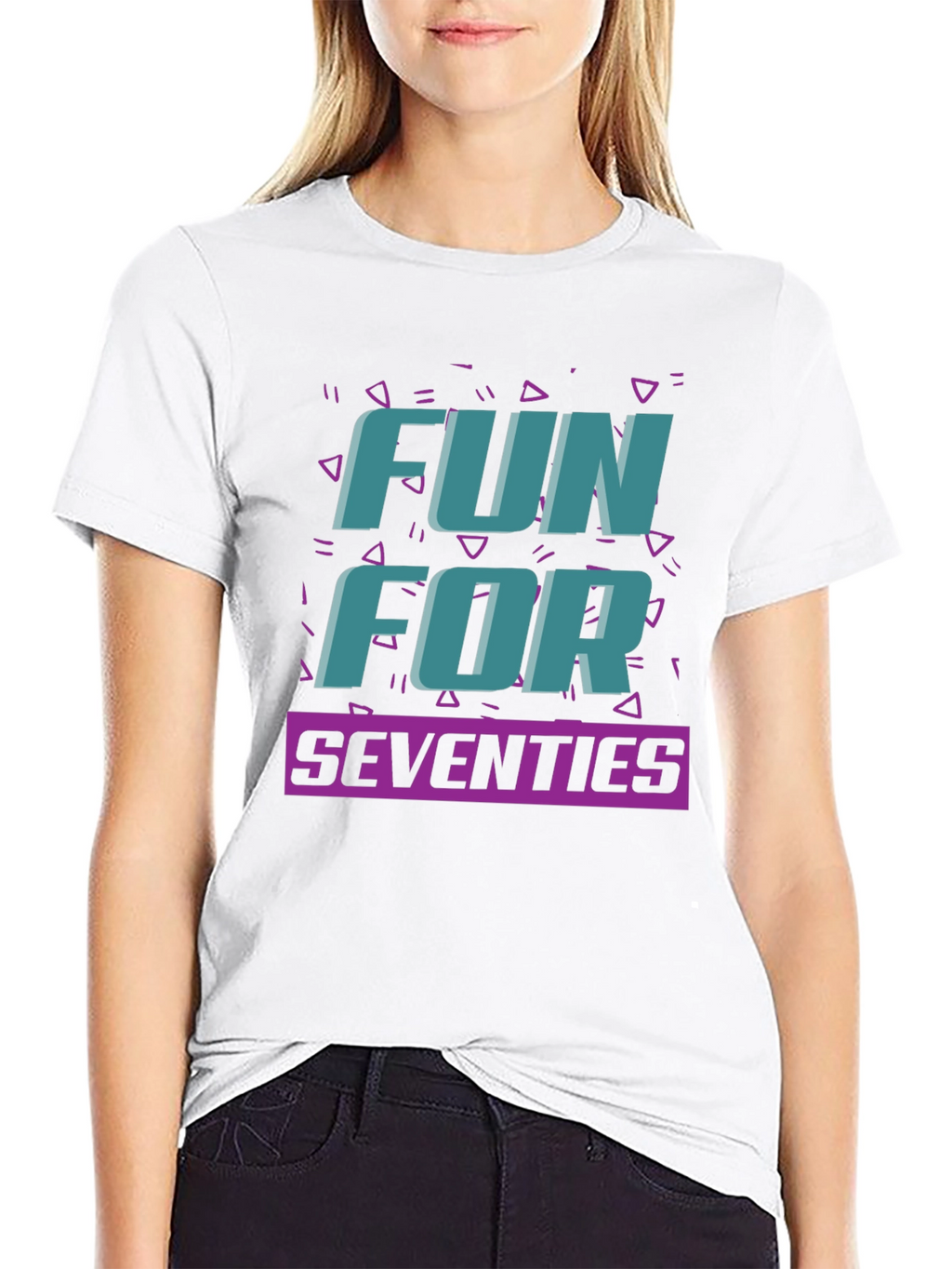 Fun For Seventies Black T-Shirt