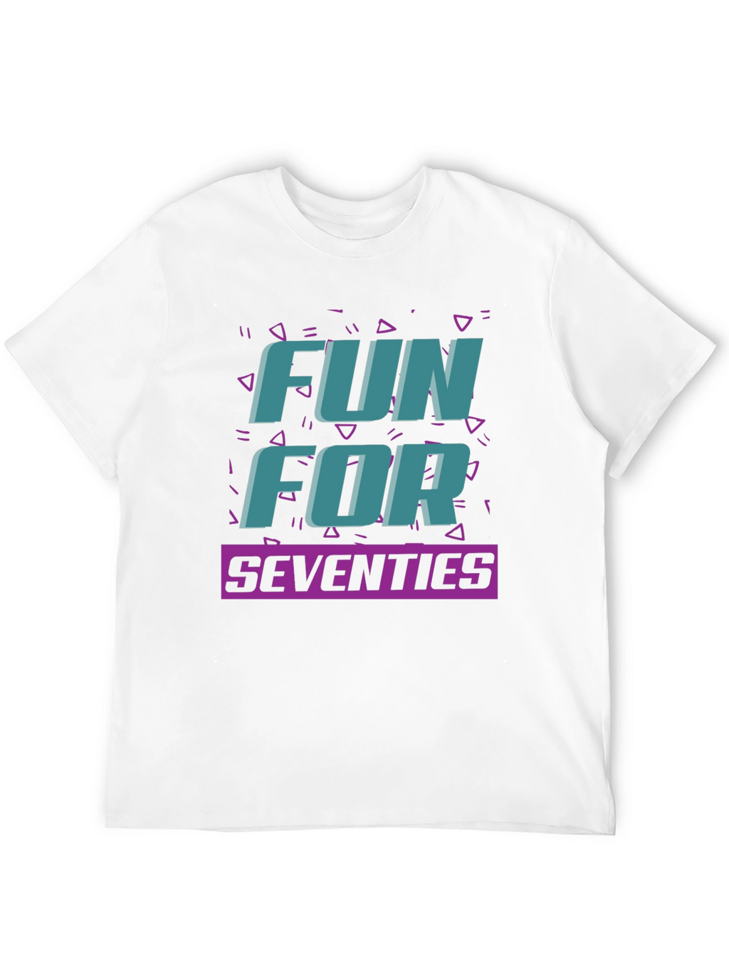 Fun For Seventies Black T-Shirt