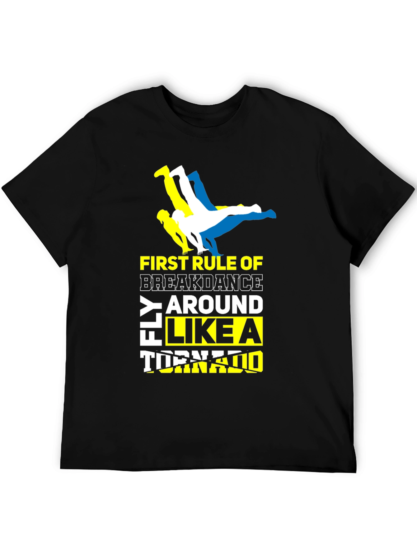 Breakdance Tornado Graphic Tee - Fly Around in Style!