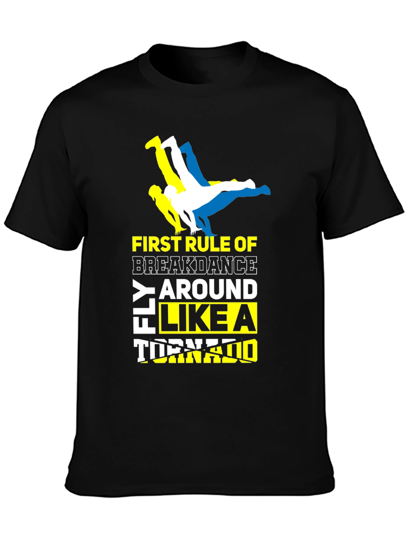 Breakdance Tornado Graphic Tee - Fly Around in Style!