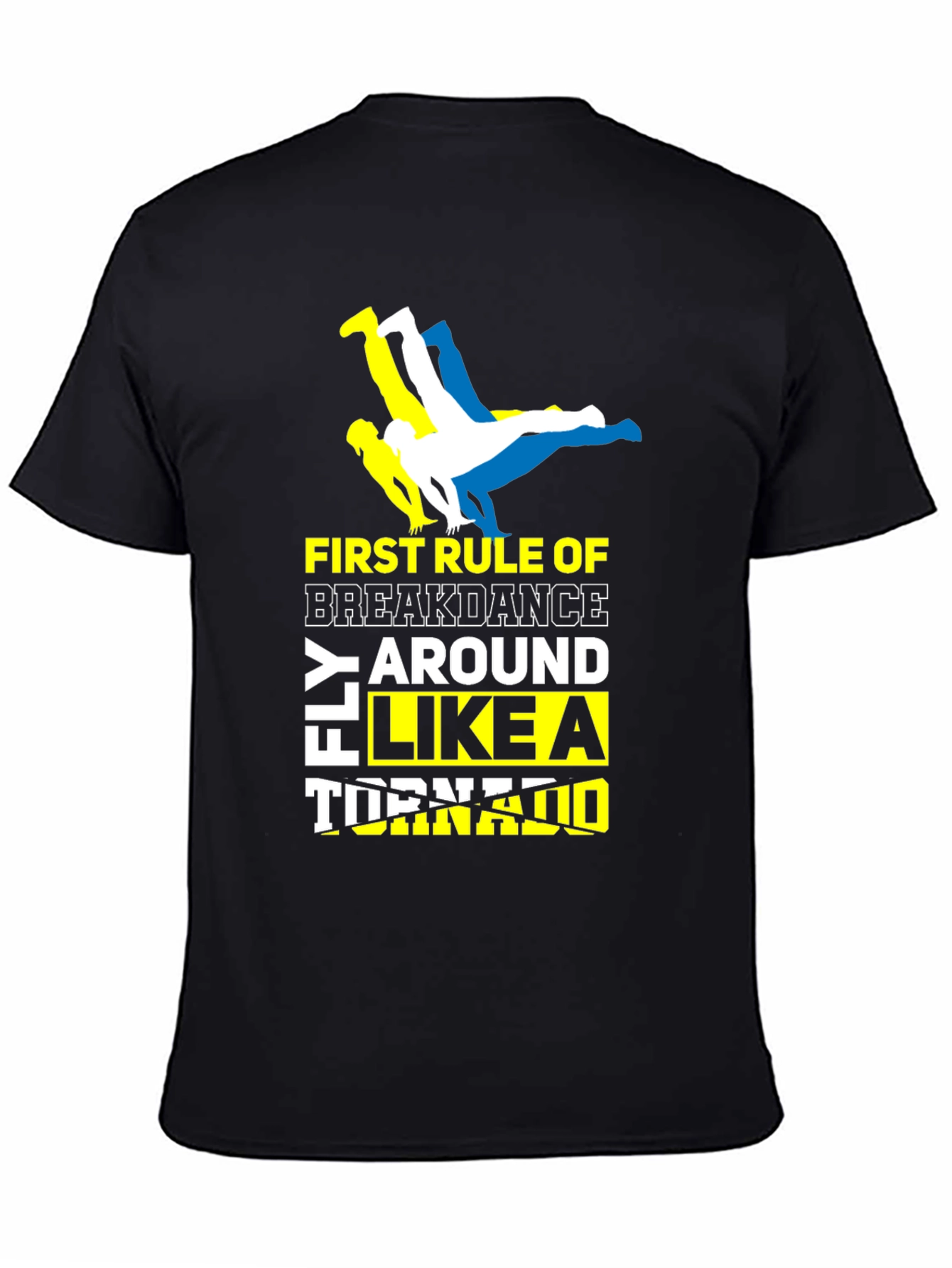 Breakdance Tornado Graphic Tee - Fly Around in Style!