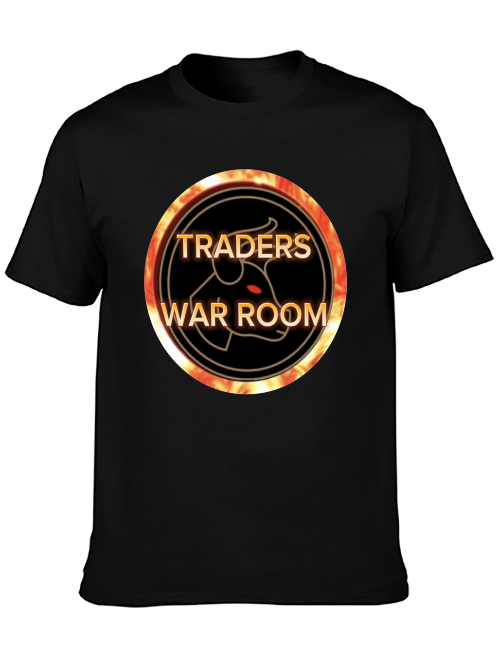 Traders War Room Black Graphic T-Shirt