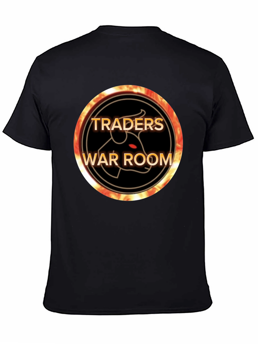 Traders War Room Black Graphic T-Shirt