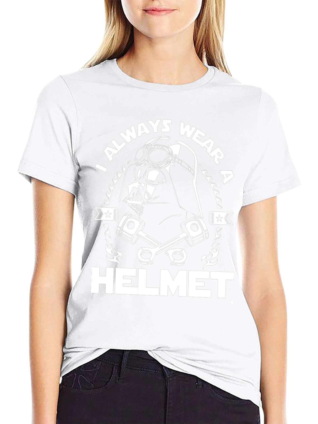 Darth Vader Helmet Graphic T-Shirt