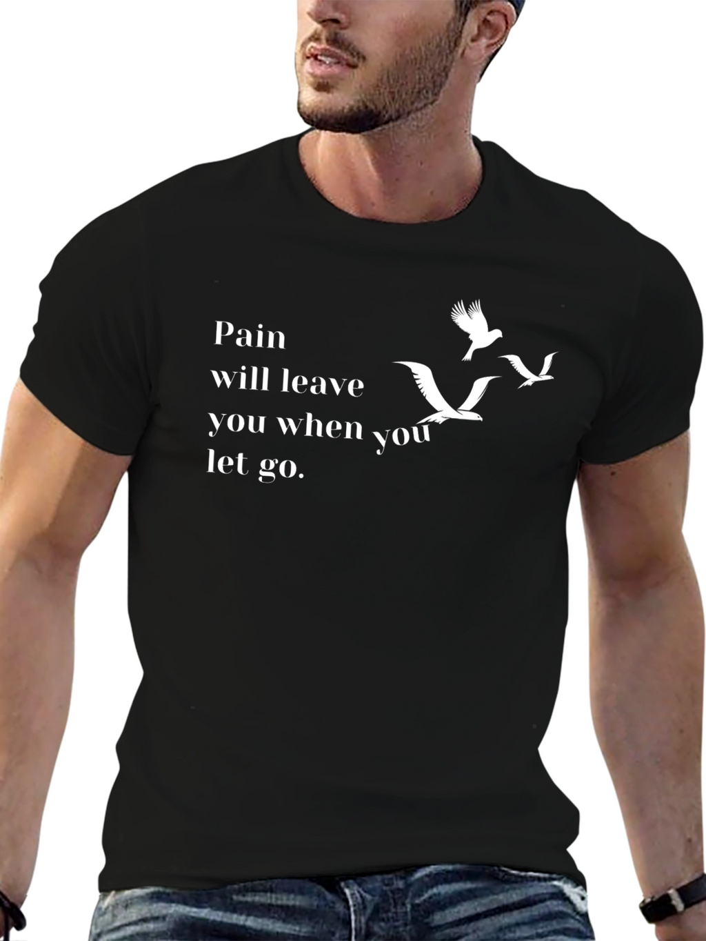 Pain Will Leave T-Shirt - Inspirational Graphic Tee