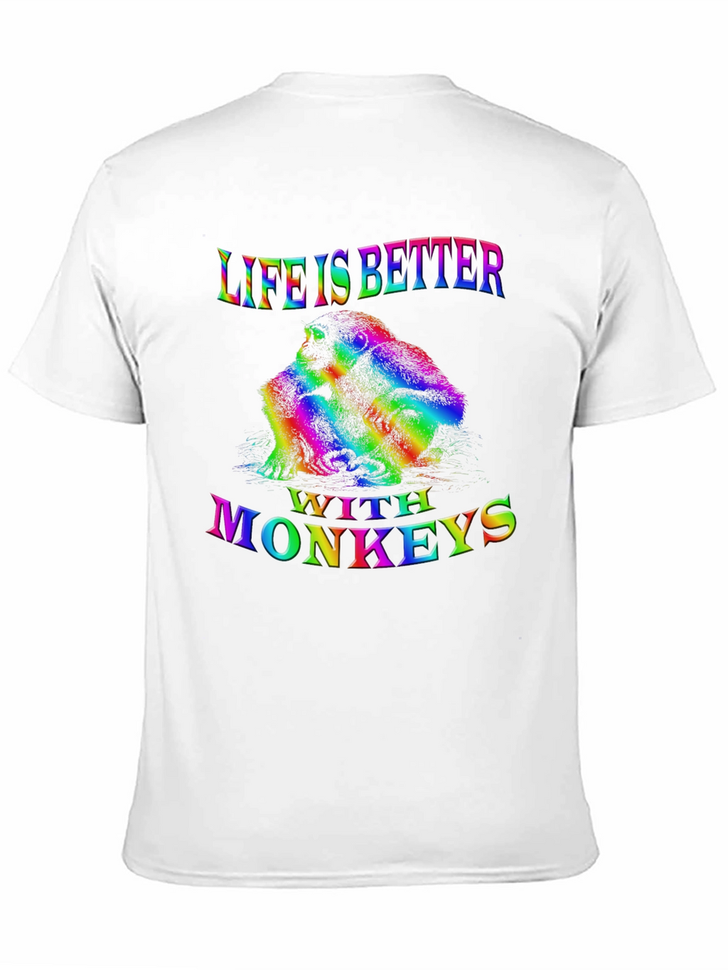 Life is Better with Monkeys Tee