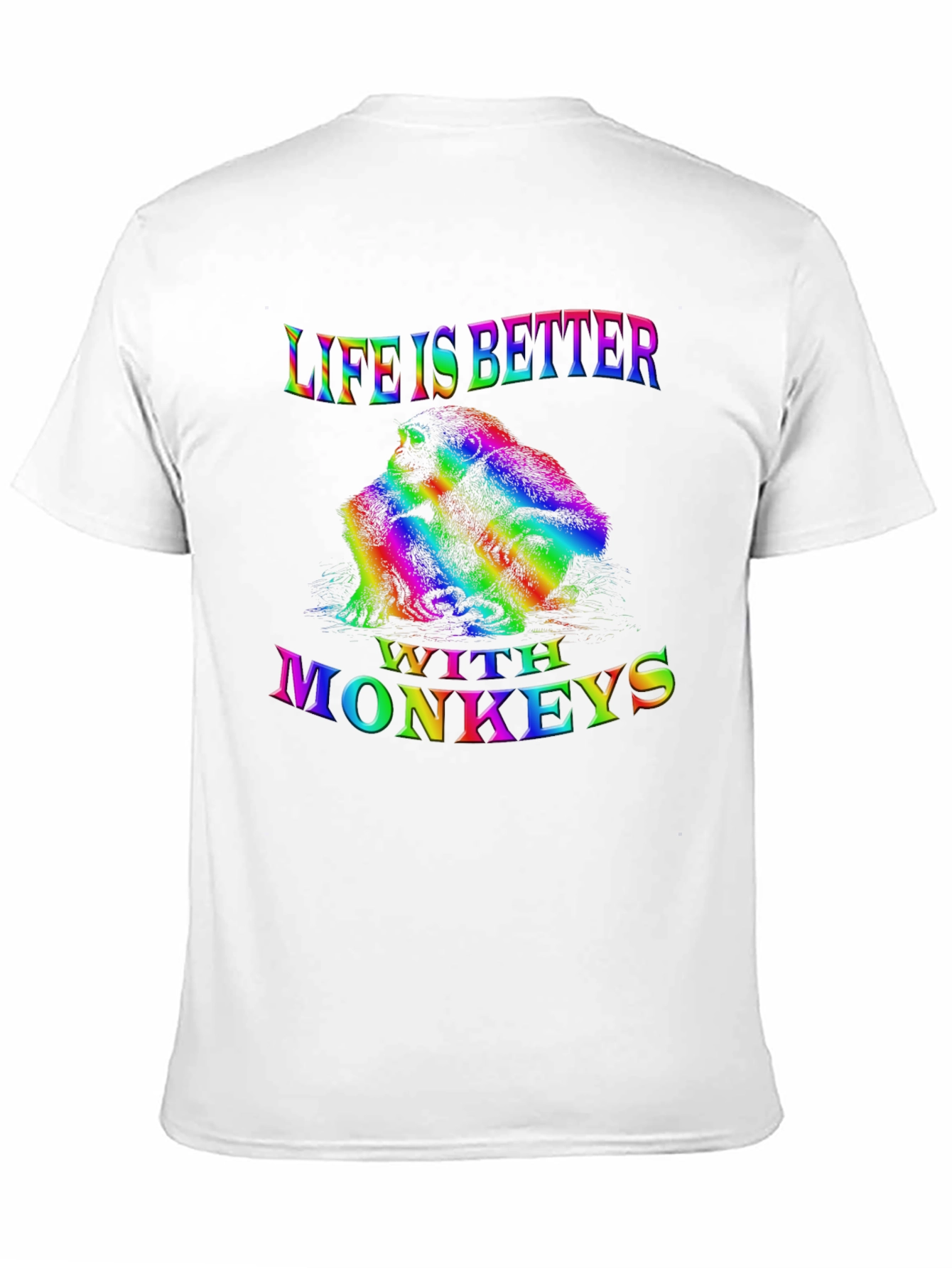Life is Better with Monkeys Tee
