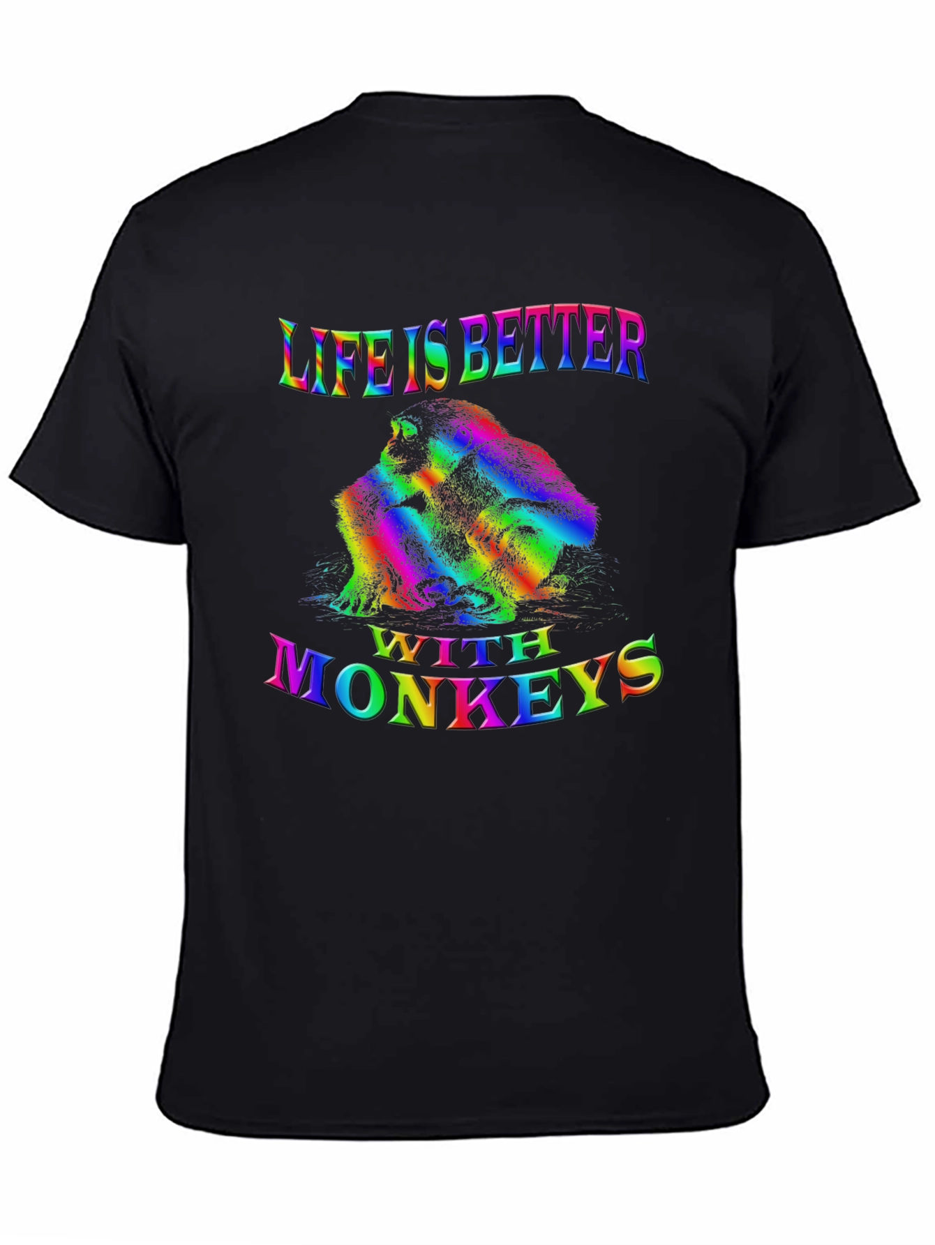 Life is Better with Monkeys Tee