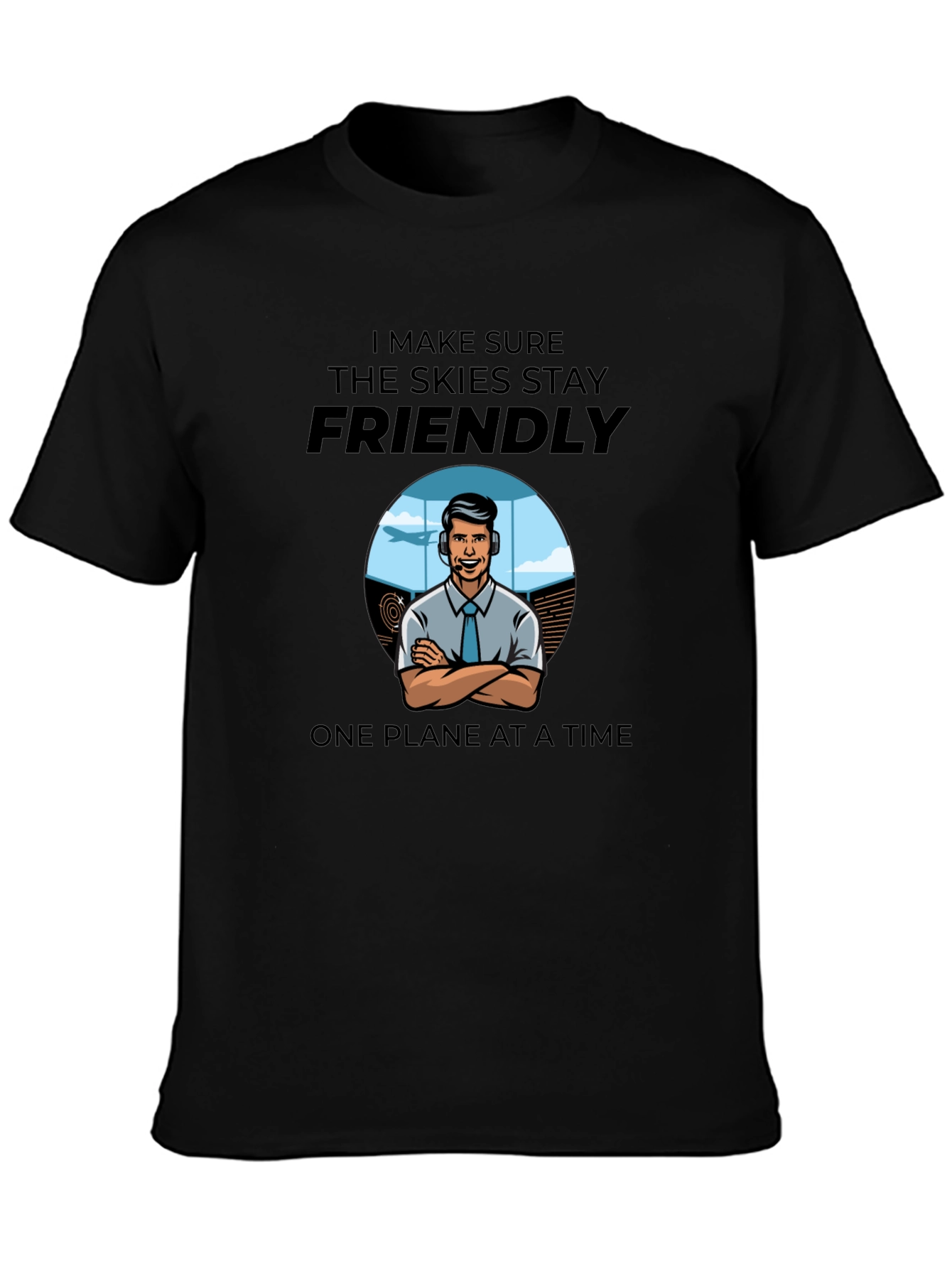 Air Traffic Controller T-Shirt - Friendly Skies