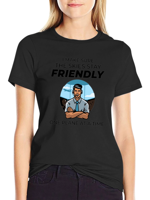 Air Traffic Controller T-Shirt - Friendly Skies