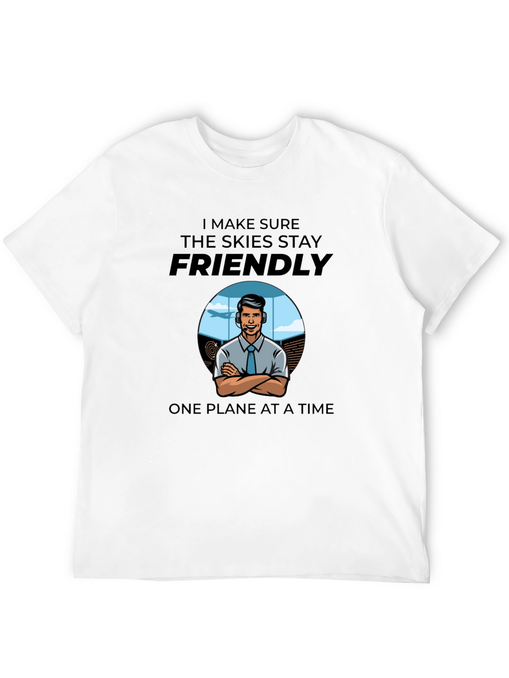 Air Traffic Controller T-Shirt - Friendly Skies