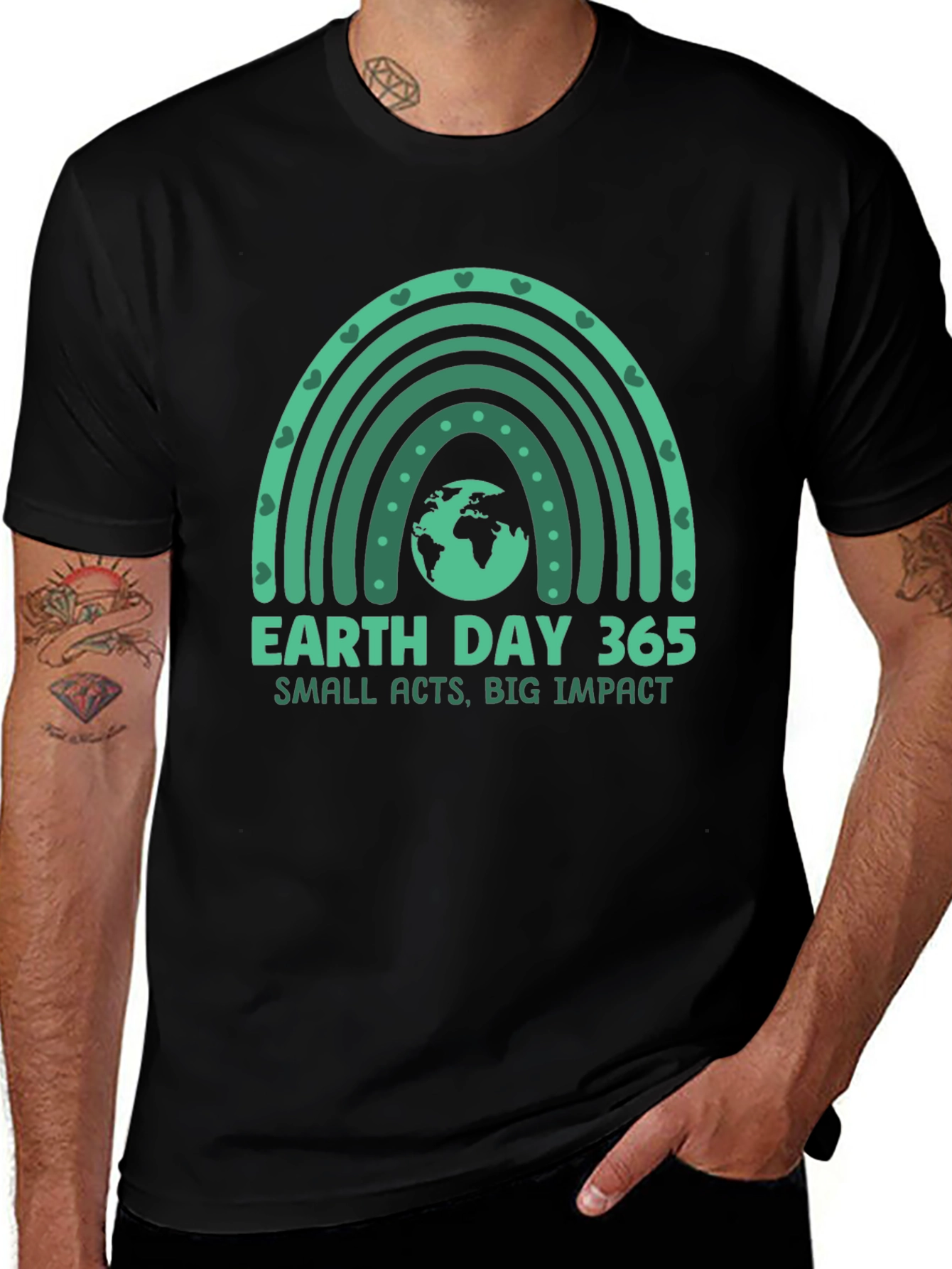 Earth Day 365 Graphic Tee - Small Acts Big Impact