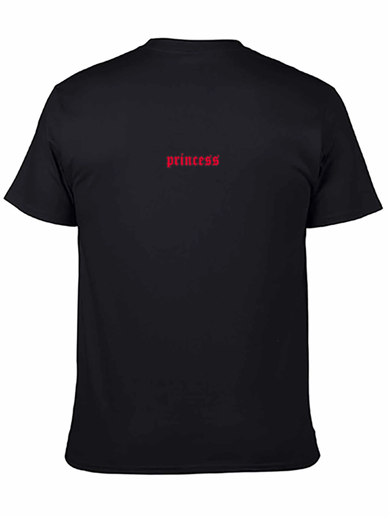 Princess Black Graphic Tee