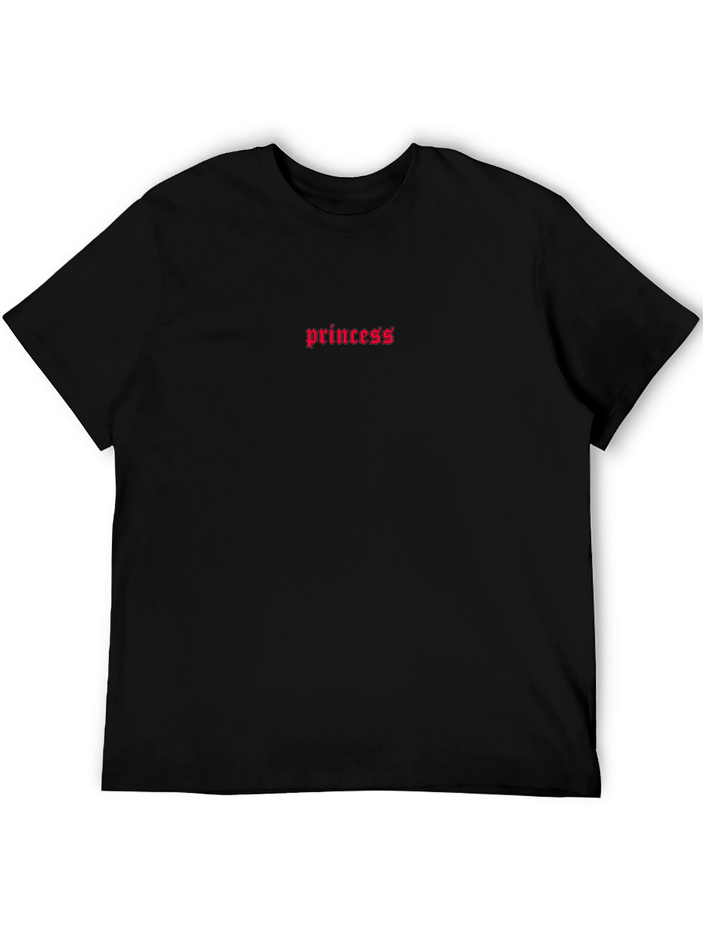 Princess Black Graphic Tee