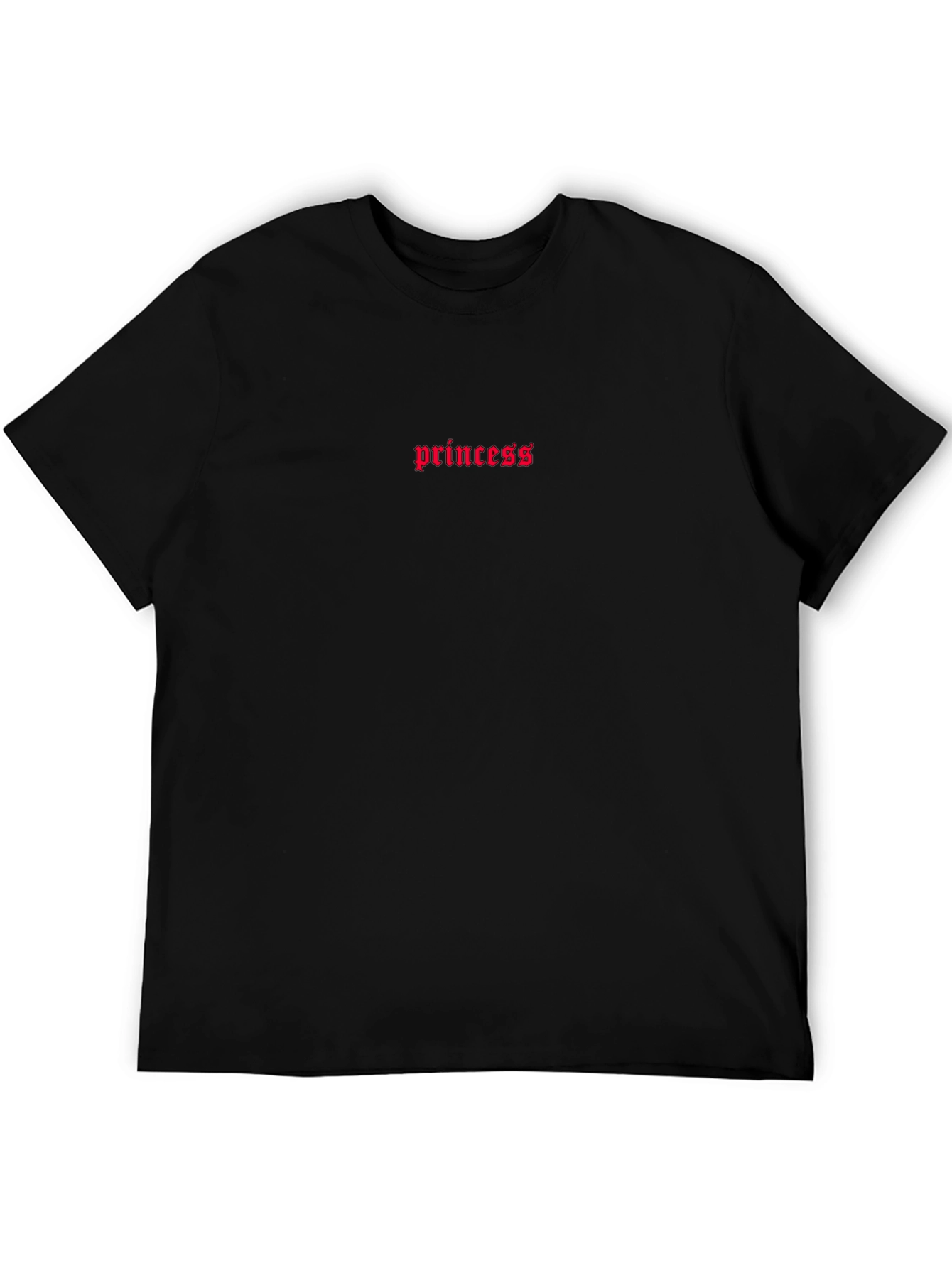 Princess Black Graphic Tee