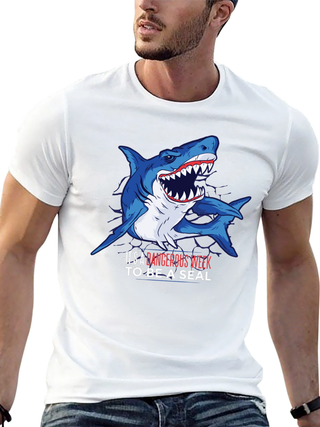 Shark Week T-Shirt - Its A Dangerous Week